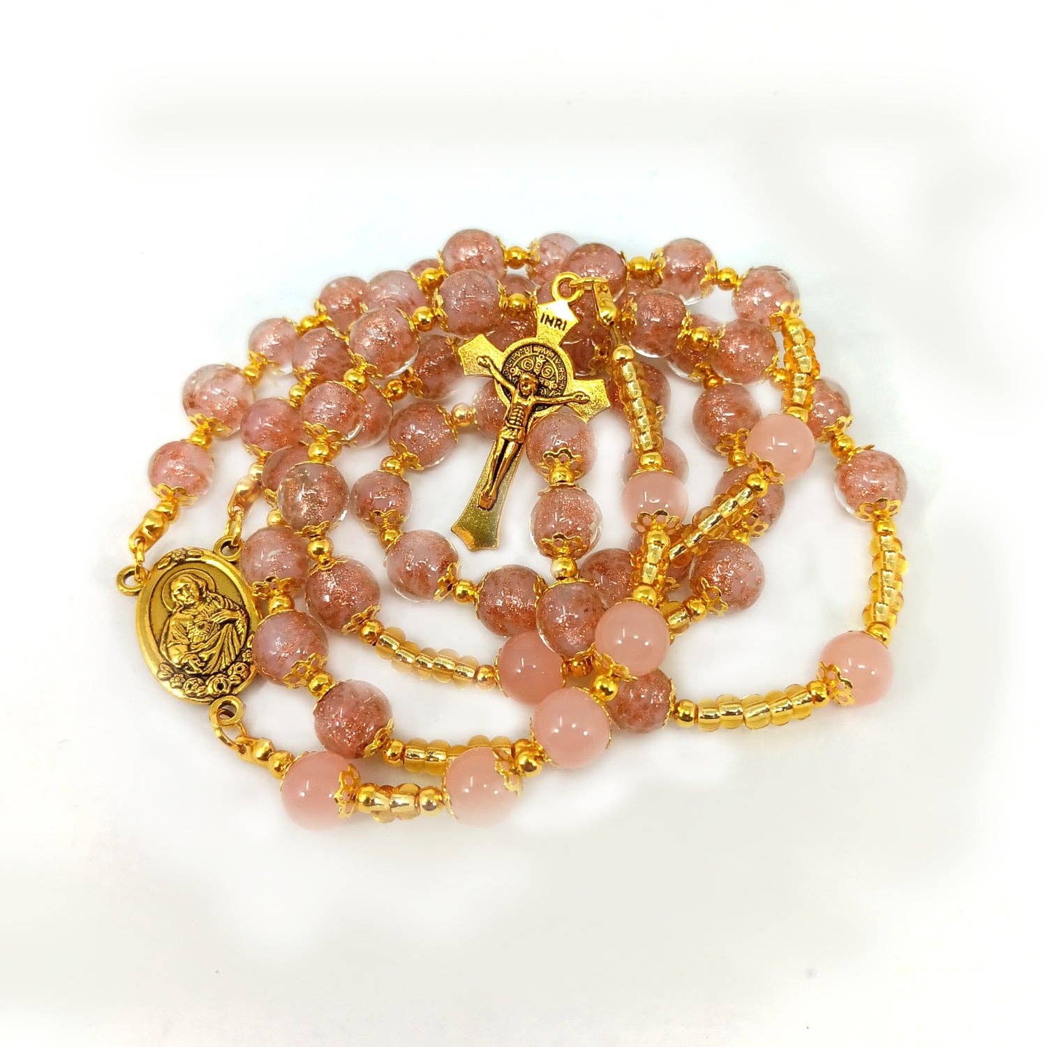 ALBATROS S.R.L. - Wholesale Beaded/Pearl Necklace - MURANO glass bead ROSARY fashion gift idea elegant jewelry5