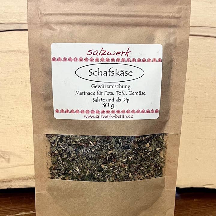 Salzwerk Berlin - Wholesale Dried Spice Mix - Sheep's Cheese Spice Mix 30g Bag