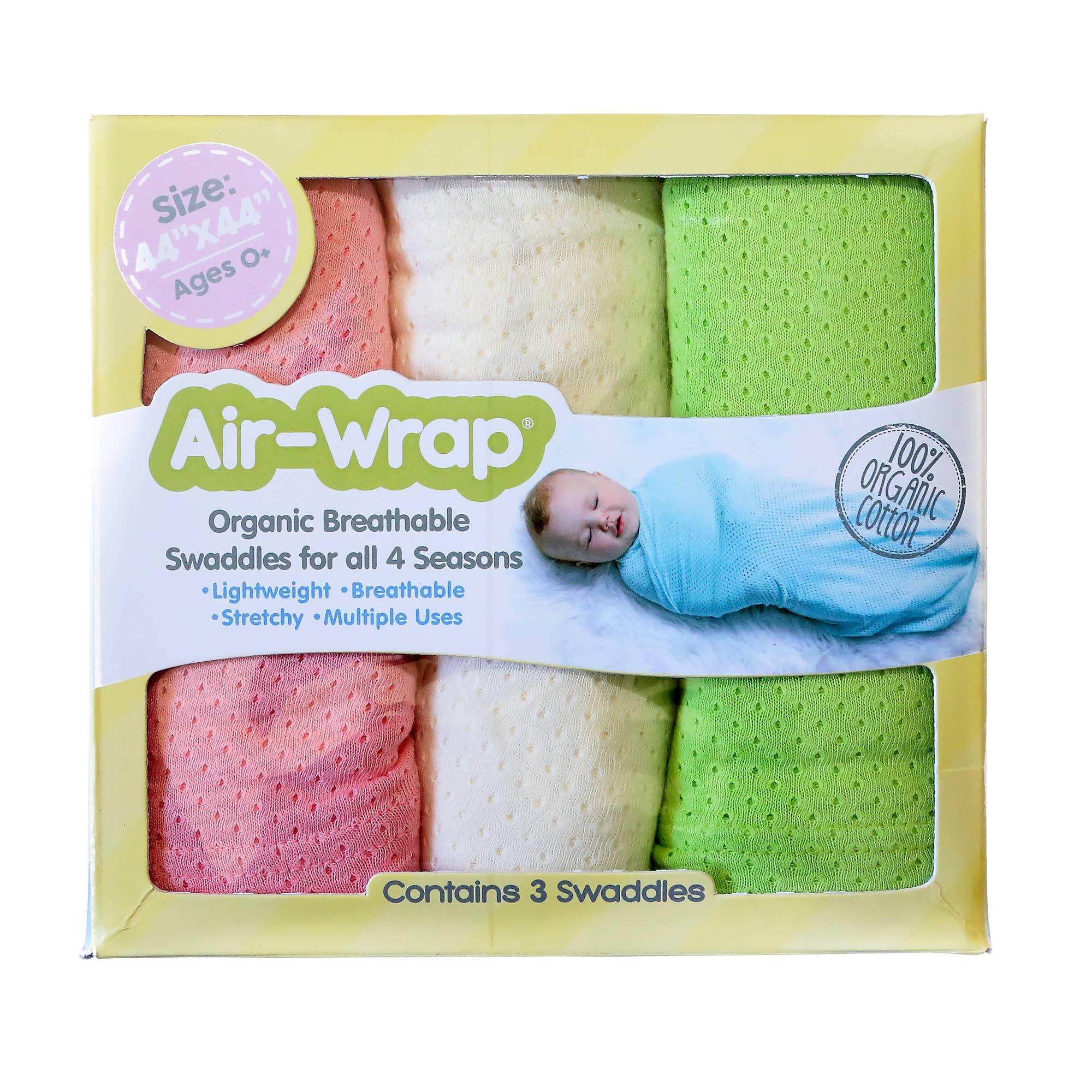 Woombie - Wholesale Inbakerdoek - Baby - Airwrap babydekens en omslagdoeken, set van 311
