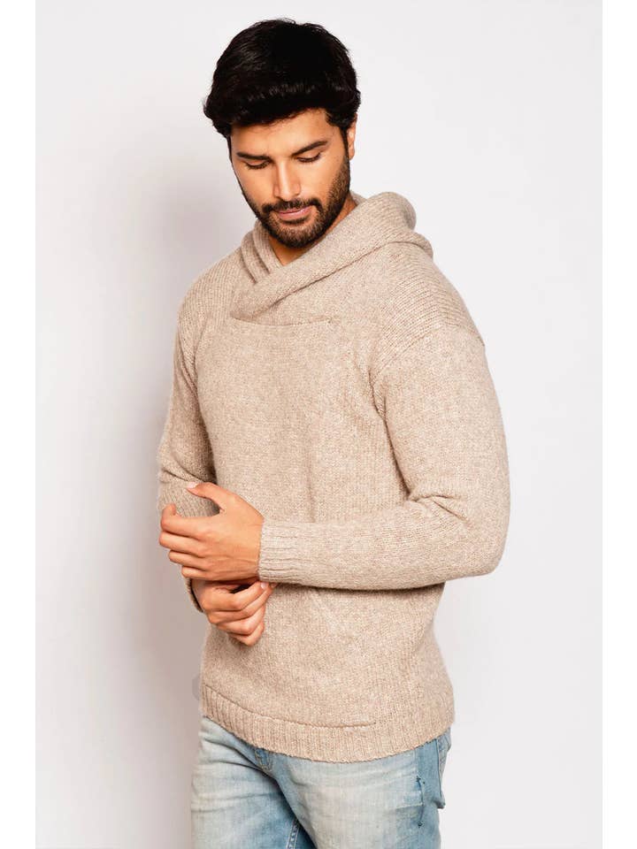 Alpaca Collections - Wholesale Hoodie - Men's - Brian Alpaca Hoodie5