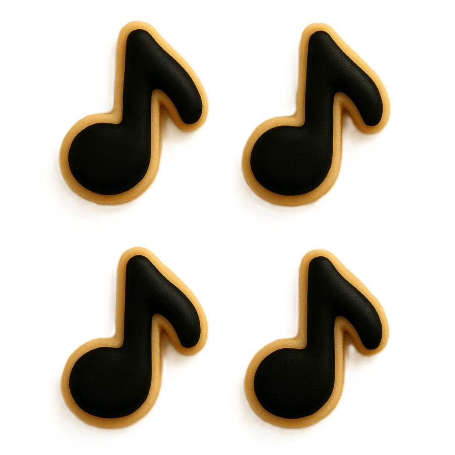 The Cookie Cutter Shop - Wholesale Cookie Cutter - Mini Music Note 1.5 inch Cookie Cutter1