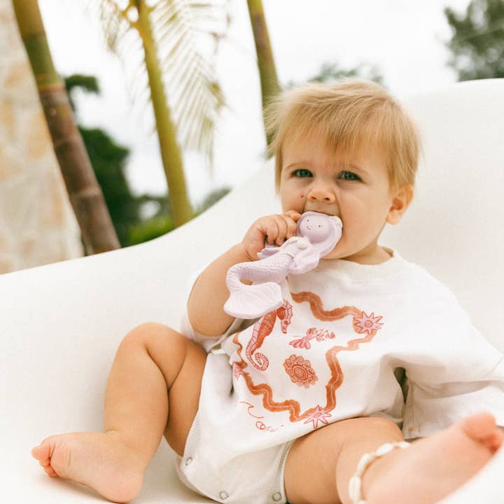Winnie Parkes - Wholesale Teether (Not Clip-On) - Baby - Maeve the Mermaid Natural Rubber Teether