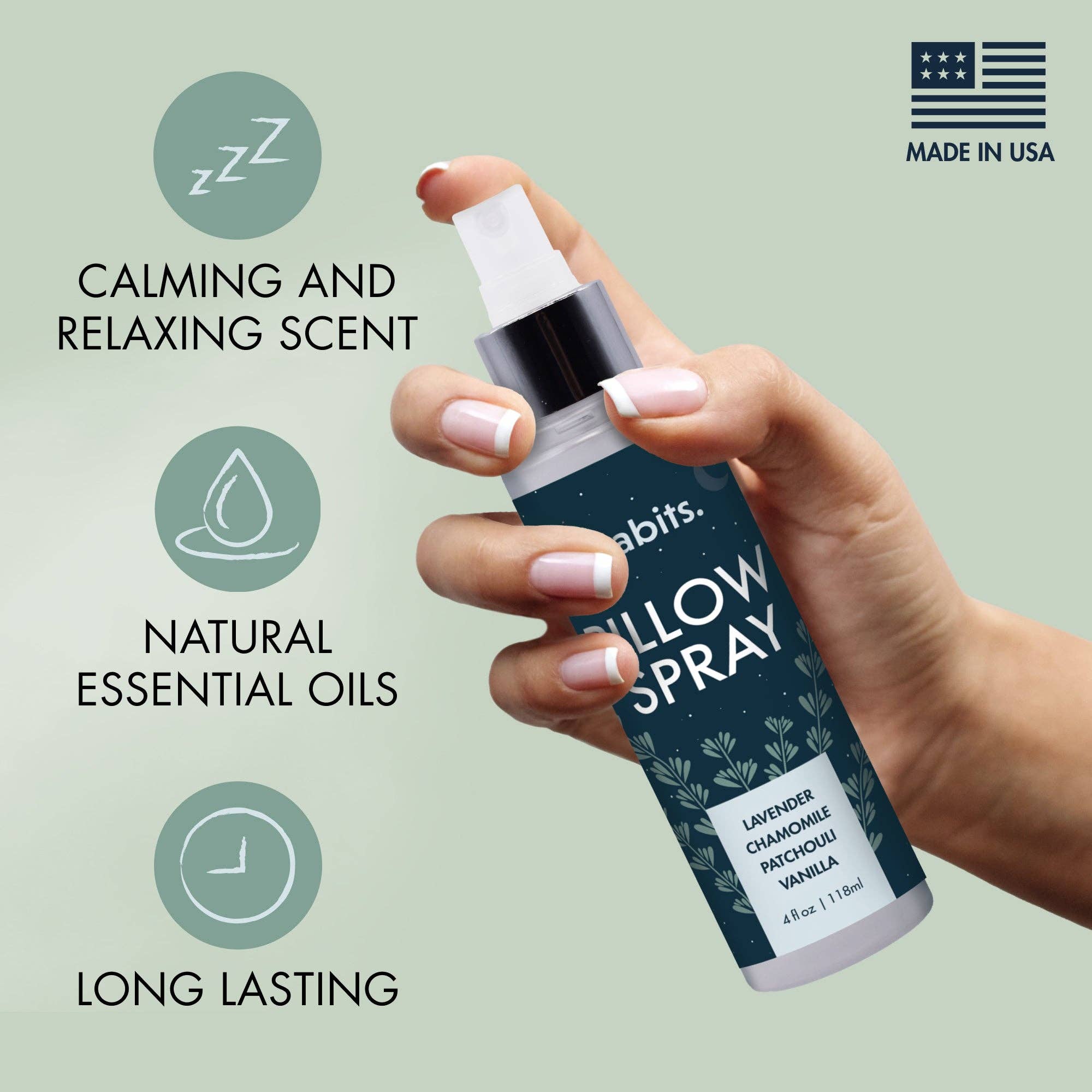 Habits - Wholesale Room & Linen Spray - Pillow Spray - Lavender Sleep Spray for Pillows1