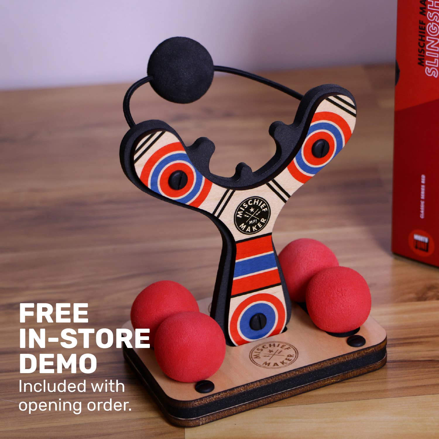 Mighty Fun! - Wholesale Slingshot - Kids - Mischief Maker® Slingshot - Classics Assorted10