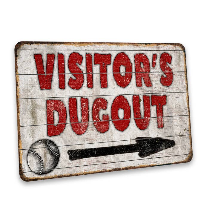 Chico Creek Signs – Sinal por atacado – Sinal Visitante Bengout Beisebol MLB 1081220010521