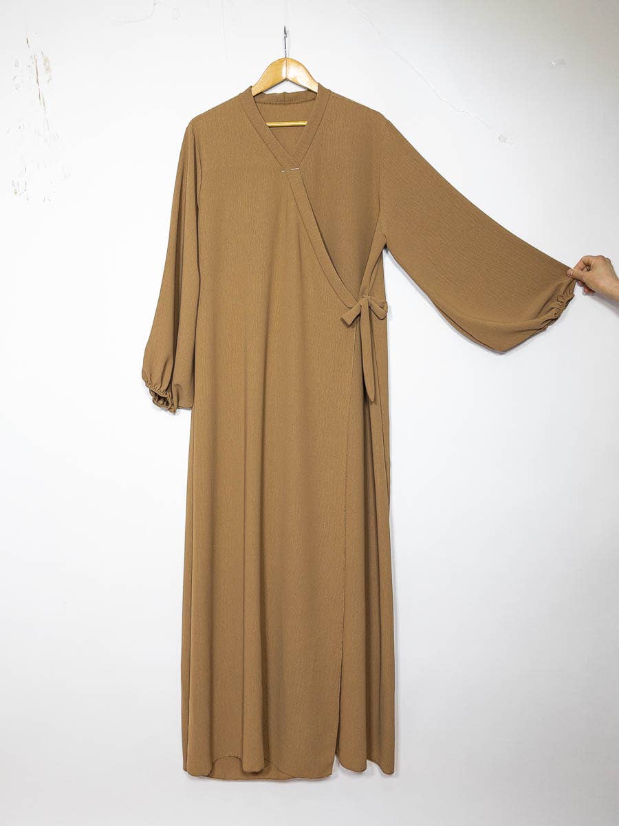 IDEAL OUTFIT - Vente Robe – femme - Robe abaya porte feuille ref:2372jazz5