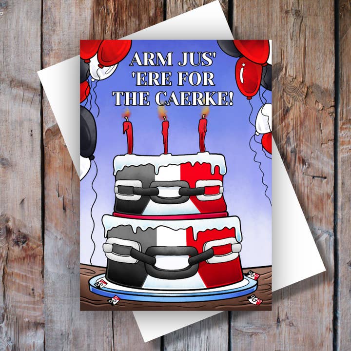 Arm Jus 'Ere For The Caerke! för wholesale av Black Country Cards