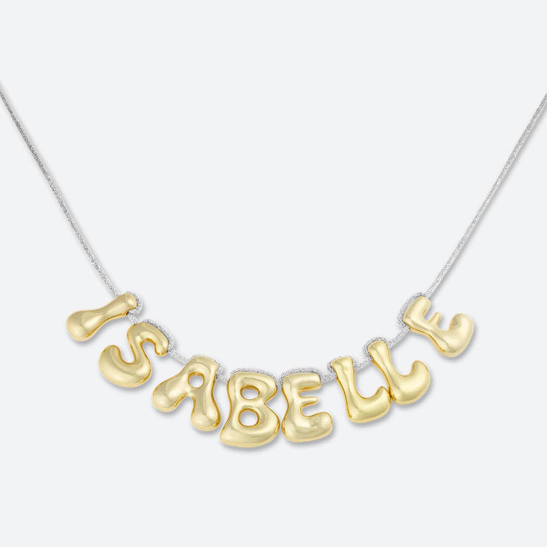 La Mome Bijou - Wholesale Pendant/Charm Necklace - 8 LETTER NECKLACE1
