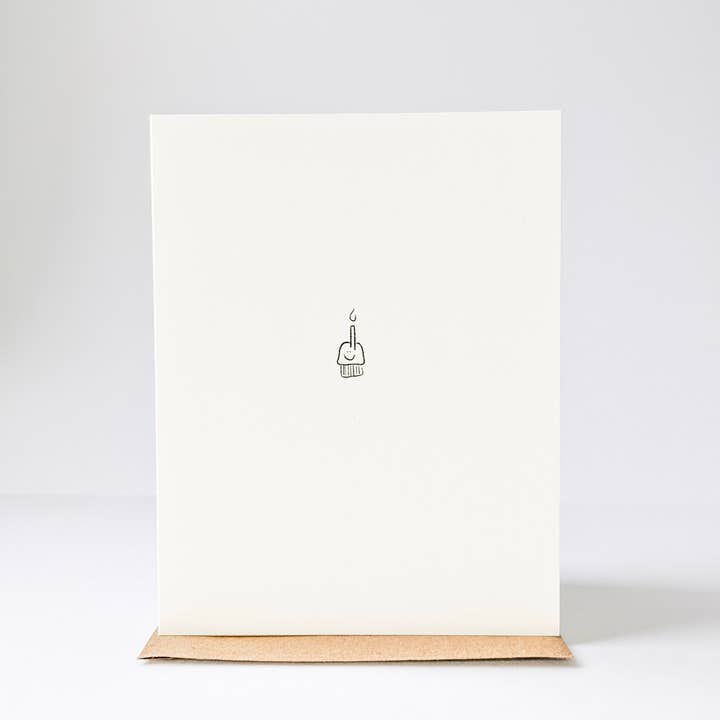 Happy Cupcake Card for wholesale by under the stairs paper co.