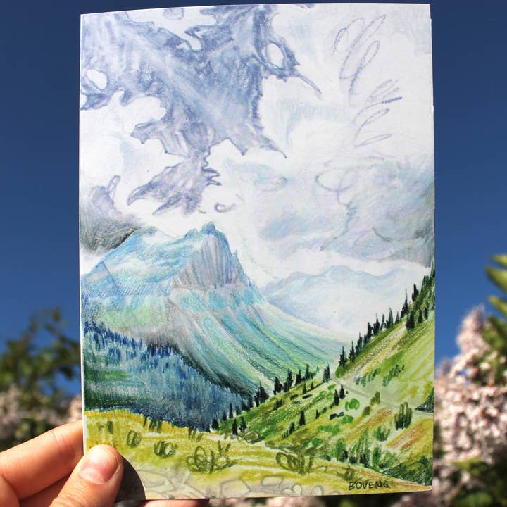 Grußkarte zum Septembertag im Park für den Großhandel von Sydney Boveng