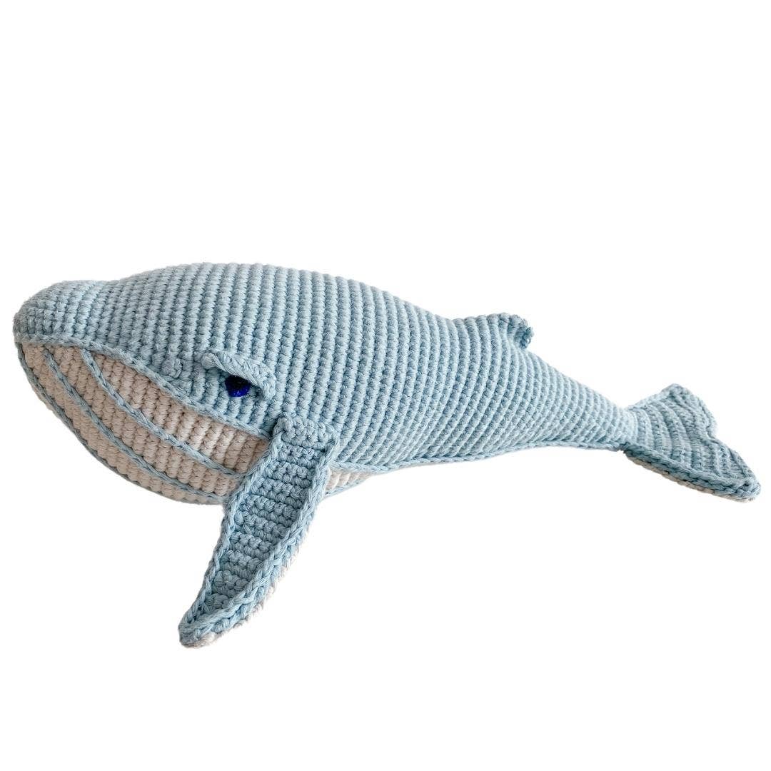 BEBEMOSS, LLC - Wholesale Stuffed/Plush Toy - Kids & Baby - Stuffed animal toy, whale, organic cotton0