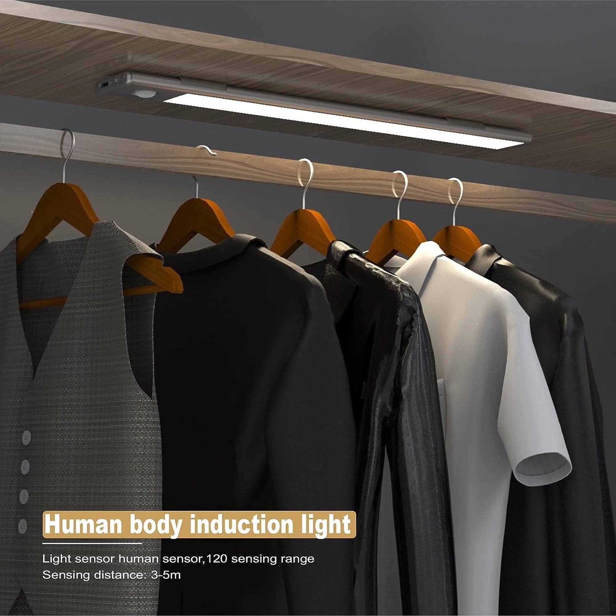 Vigor Path - Wholesale Accent/Desk Lamp - Wireless LED Motion Sensor Light - 3-Mode Color Spectrum - Warm, Neutral, Cool LED Options -20cm (Silver)5