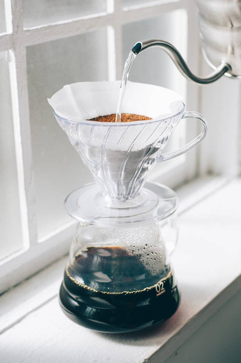 HARIO USA - Wholesale Pour Over & Dripper - V60 Plastic Coffee Dripper Clear2