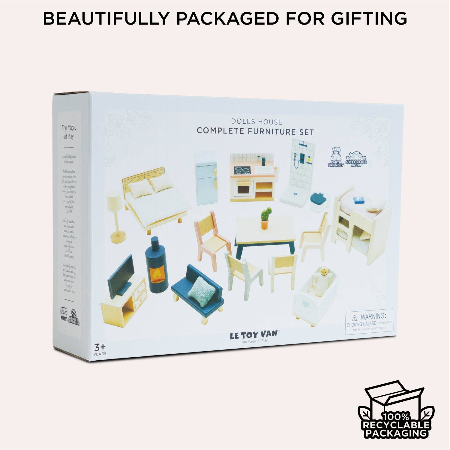 Le Toy Van, Inc. - Wholesale Doll Accessory Kit - Kids - Complete Dolls House Furniture8