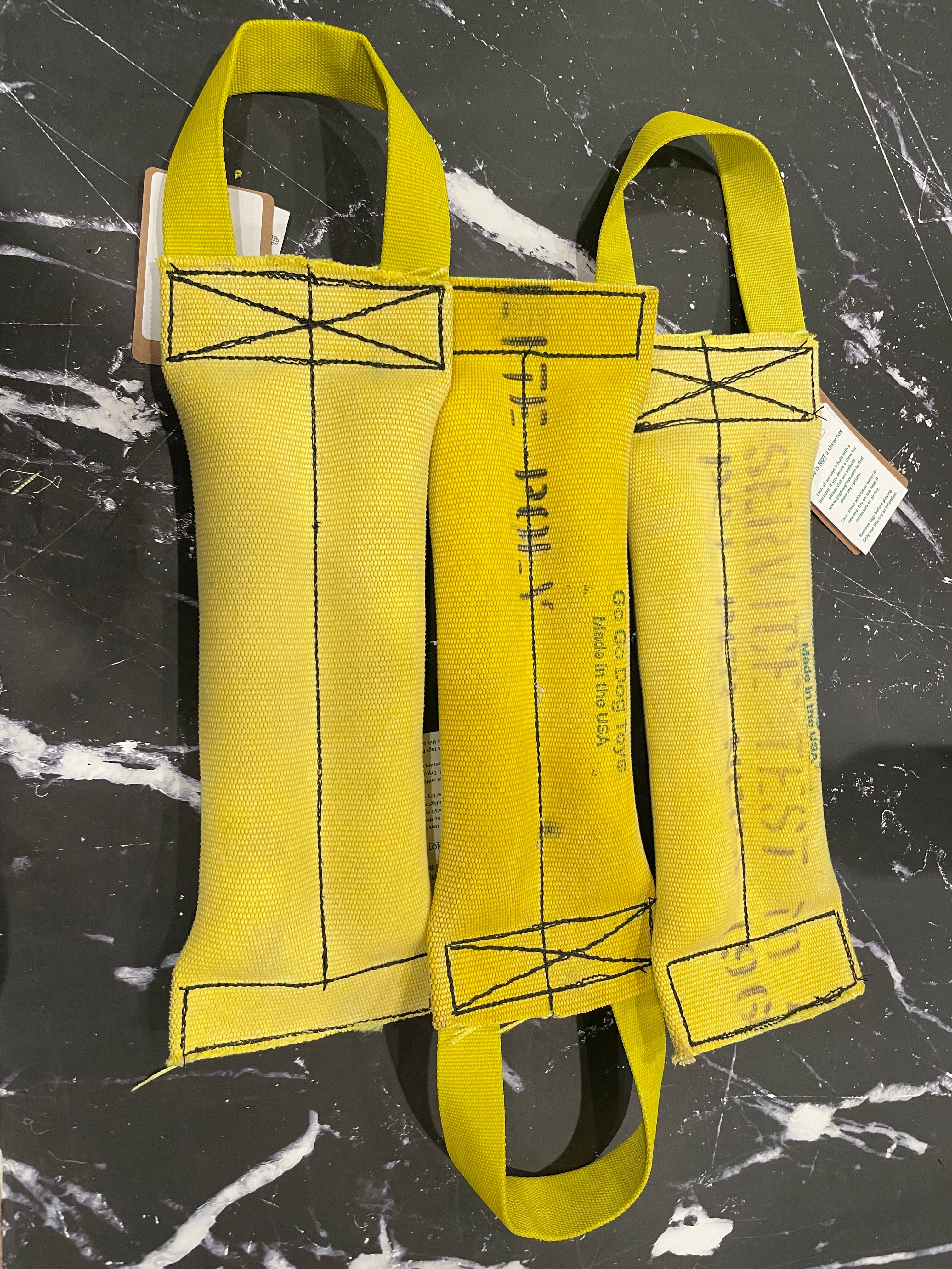 Go Go Dog Toys - Wholesale Pet Rope Toy - Dog - Recycled Fire Hose Single Handle Tug of War Dog Toy5