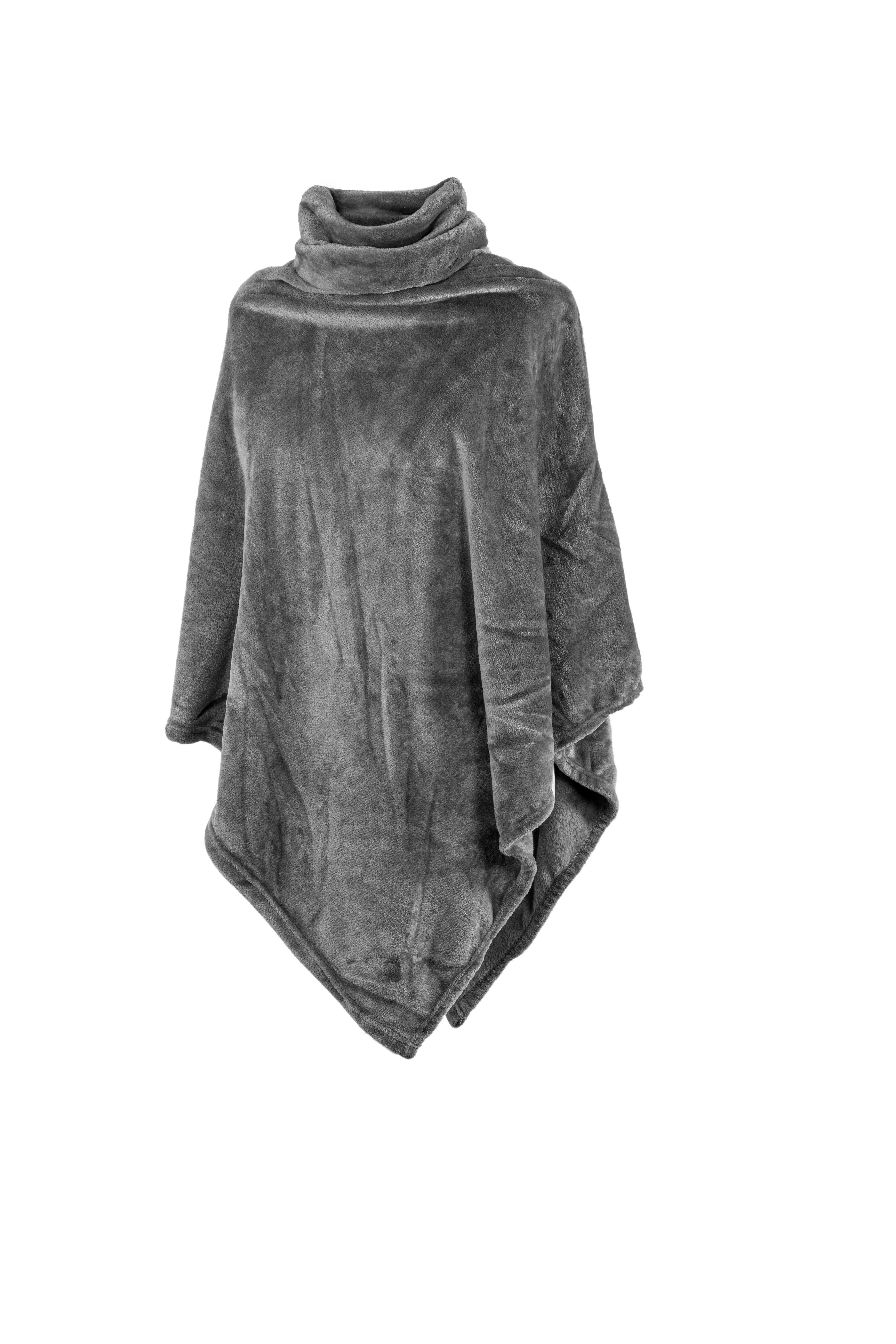 Tiseco - Wholesale Poncho - Unisex - Poncho COSY with collar - 80x80 cm4