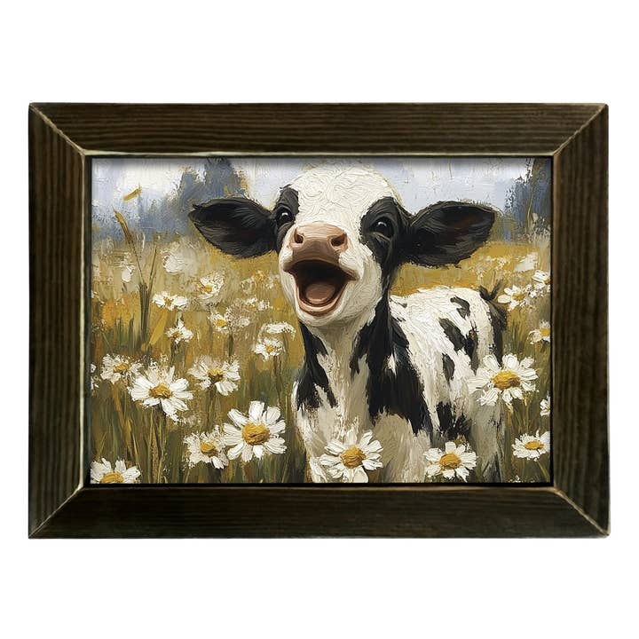 HMK632L GLÜCKLICHE BLUMENKUH für den Großhandel von JanMichaels Art & Home