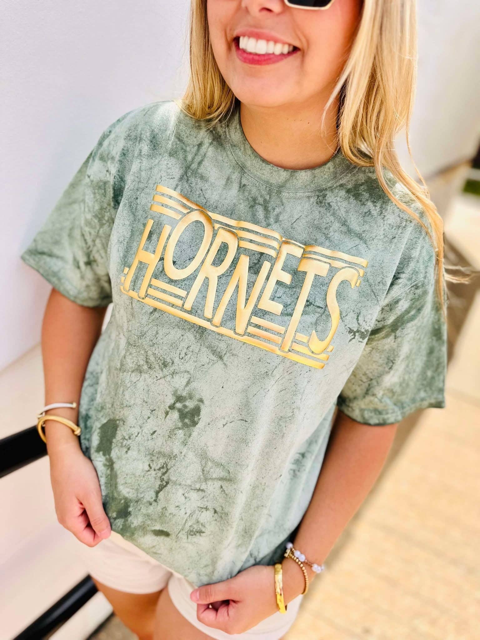 Dash Forward Wholesale - Wholesale Screen Printed T-Shirt - Women's - Custom Six Line Mascot Puff Graphic Tee3