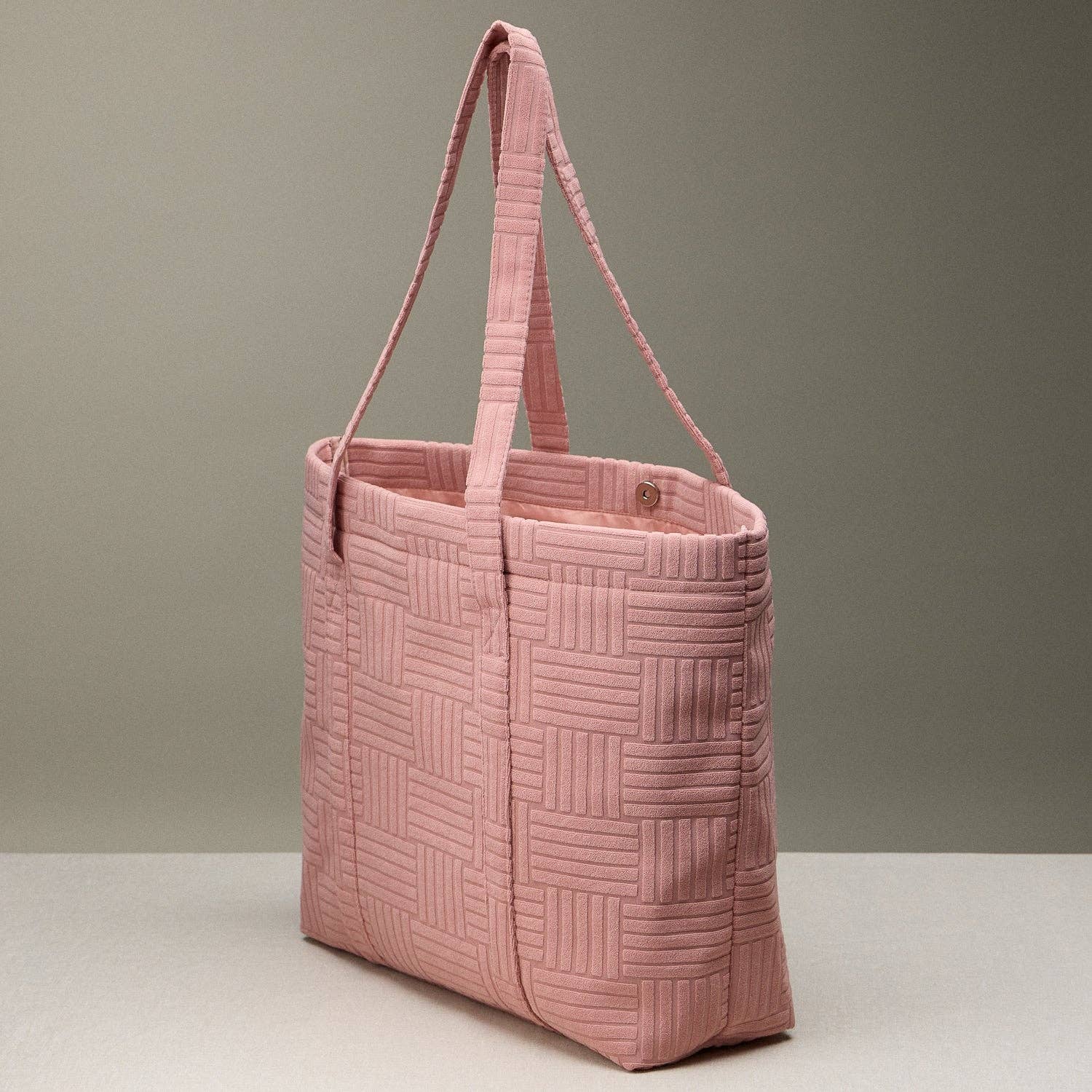 Frem - Wholesale Tote Bag - Women's - Quilted Tote Bag with Woven Texture17