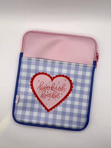Bookish Babe Zipper Book and Kindle/E-Reader Sleeve for wholesale by YGG Threads