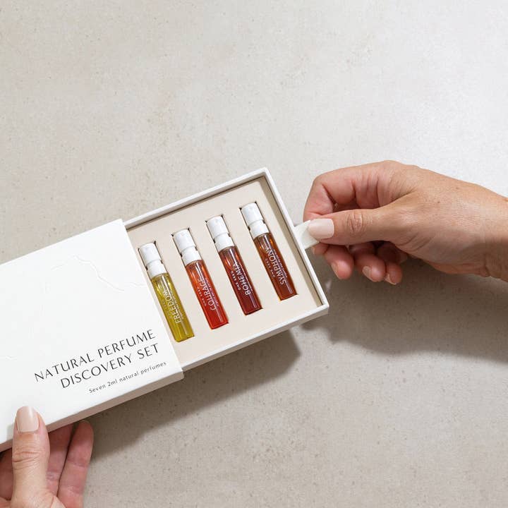 One Seed - Wholesale Perfume/Eau de Toilette - Best Sellers 7-piece - Organic Perfume Discovery Sample Set