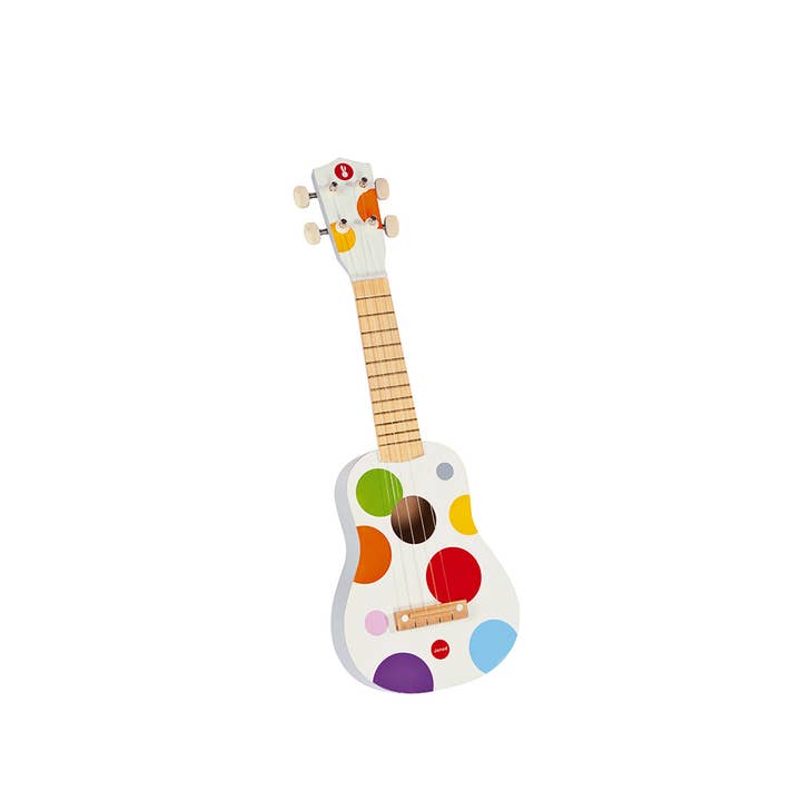 Janod - Wholesale Musical Toy - Kids & Baby - CONFETTI | UKULELE | MUSICAL INSTRUMENT | PRETEND PLAY2