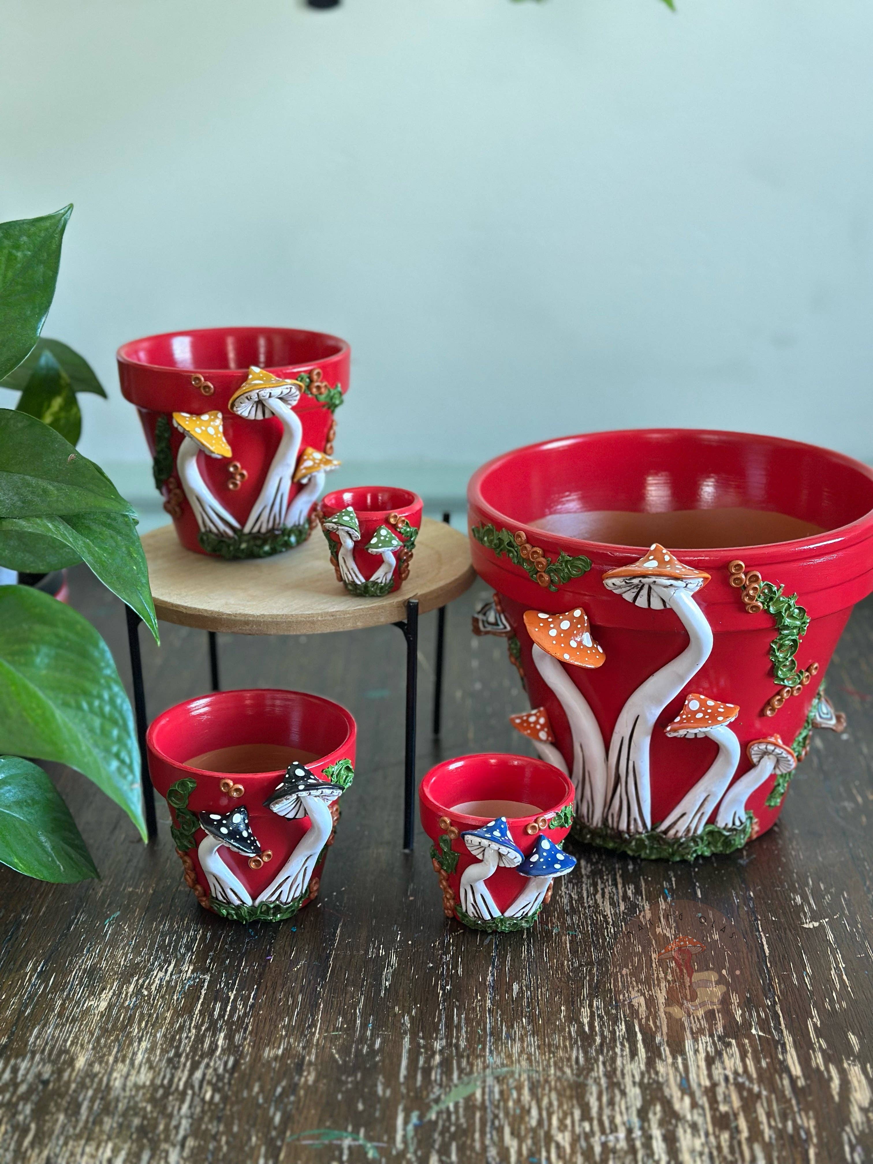 Making Olás – Großhandel Blumentopf – Pflanzentöpfe | Pilze - Auf Bestellung gefertigt WS3