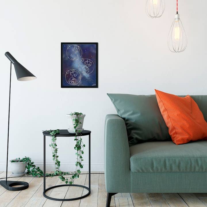 Fandemonium Design - Wholesale Art Print - Regenerations: 12th Doctor Art Print1