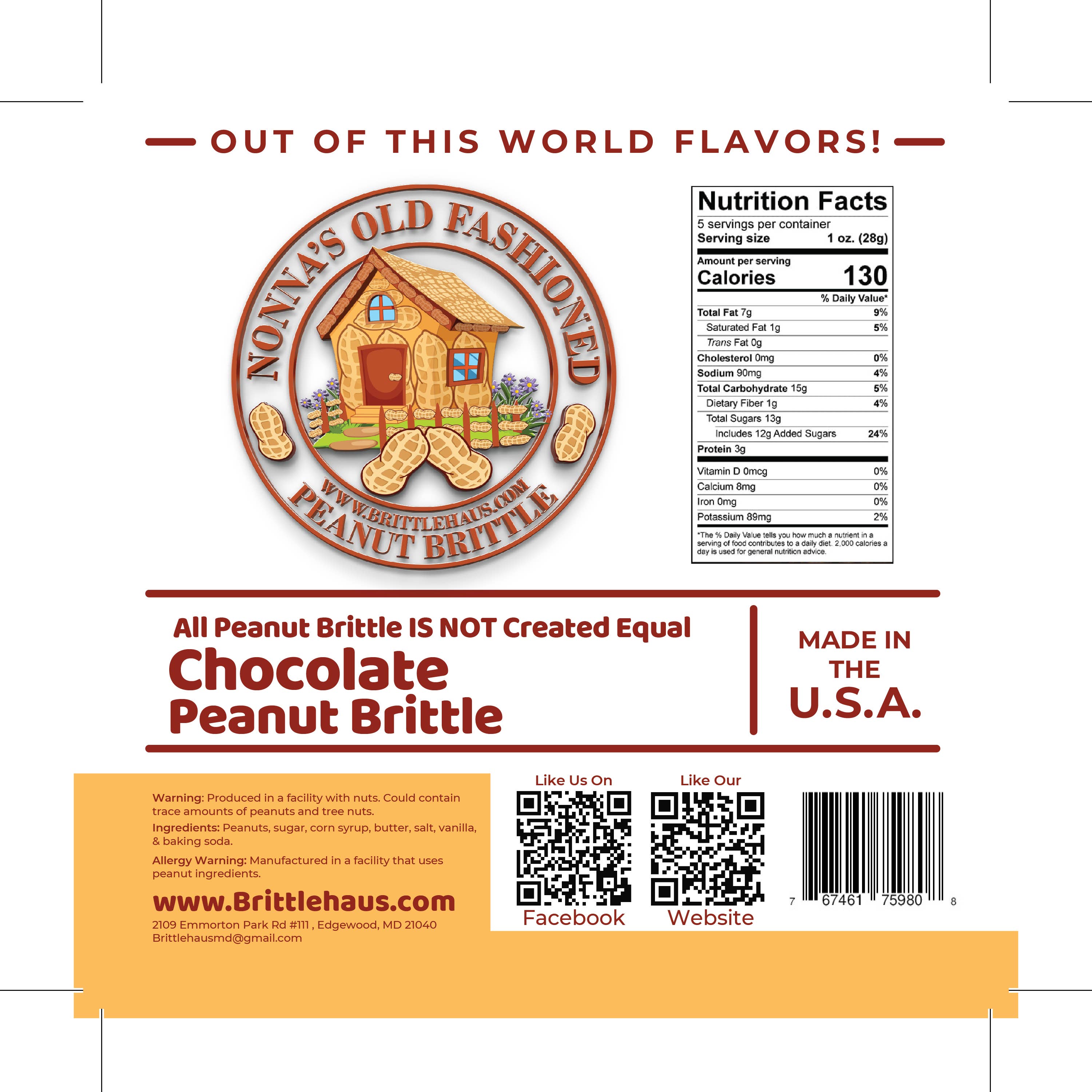 Space-Candy.Shop - Venta al por mayor Guirlaches  - Pickle Peanut Brittle - Cacahuete quebradizo a la antigua usanza con un toque diferente3