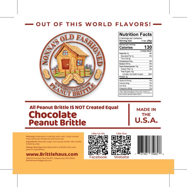 Space-Candy.Shop - Venta al por mayor Guirlaches - Pickle Peanut Brittle - Cacahuete quebradizo a la antigua usanza con un toque diferente3