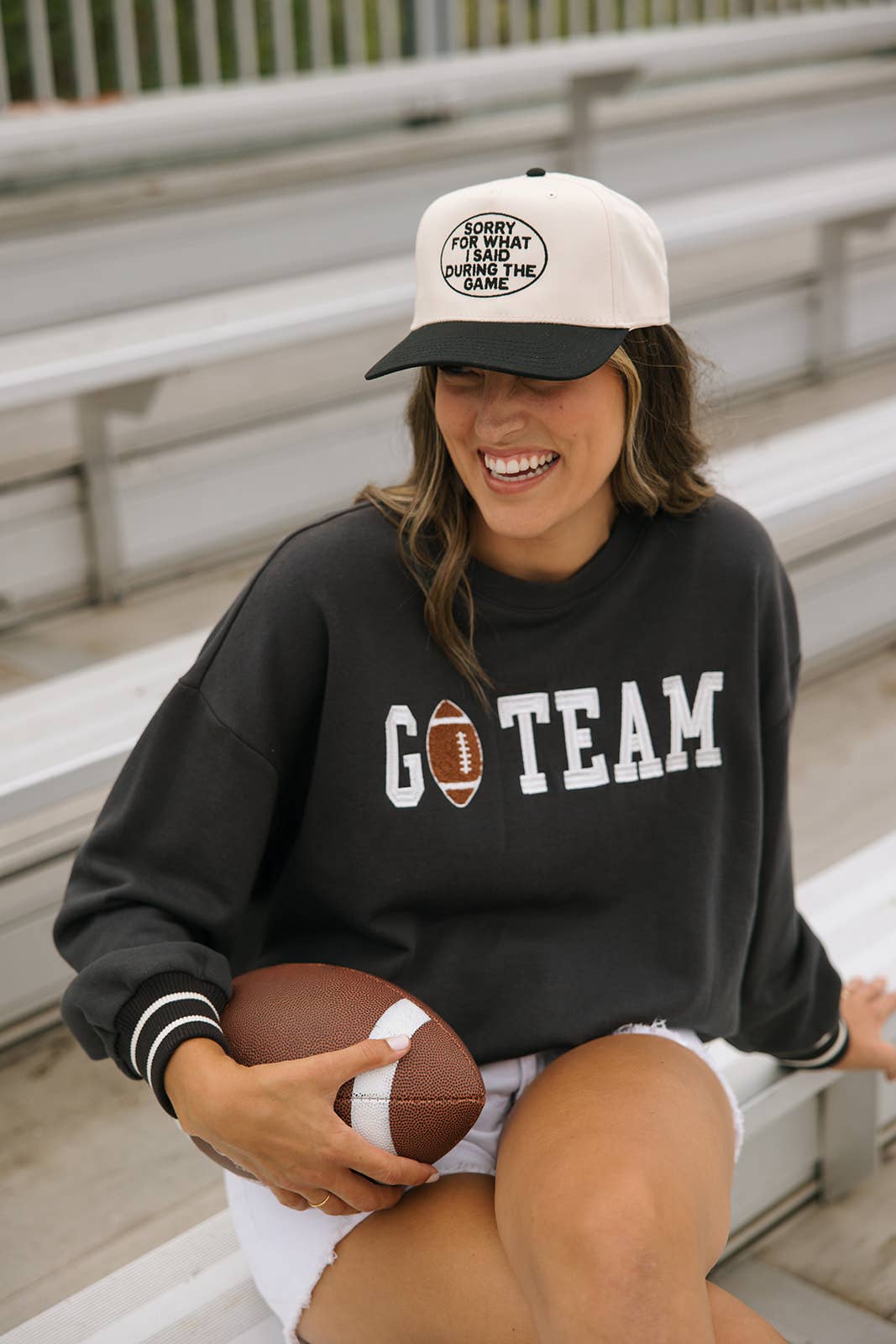 Ruby Moon - Wholesale Baseball Cap - Women's - Sorry For What I Said During The Game - Game Day Hat1