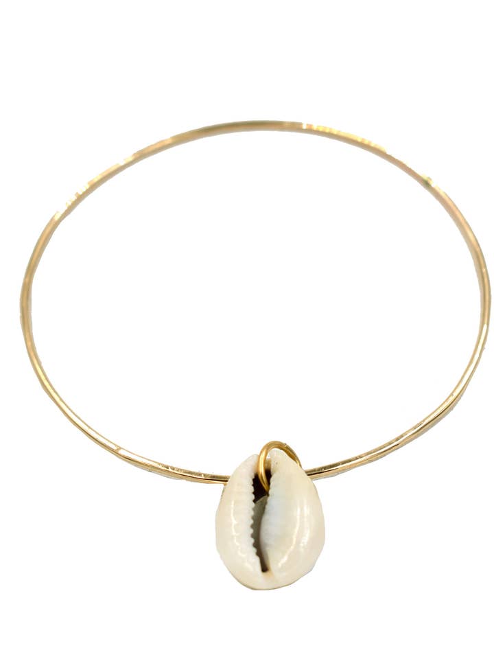 Cowrie Bangle for wholesale by Paradigm Design