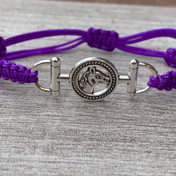 Horse Rope Bracelet - Pick Color for wholesale by Sportybella