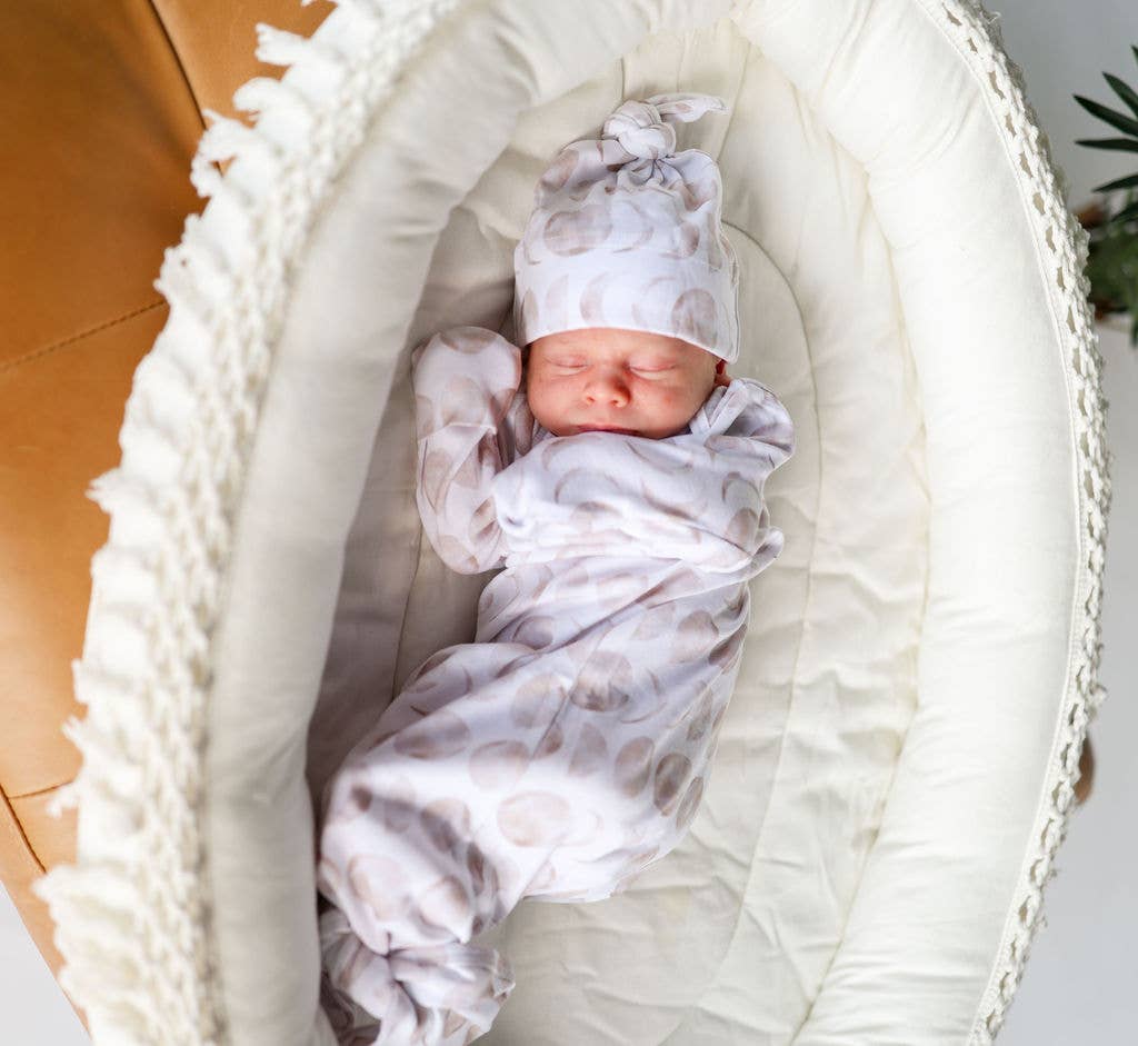 Gaia Baby Goods - Wholesale Pyjamaset - Kinderen - Pyjama van biologisch katoen voor baby's en peuters in Luna Moon-print0