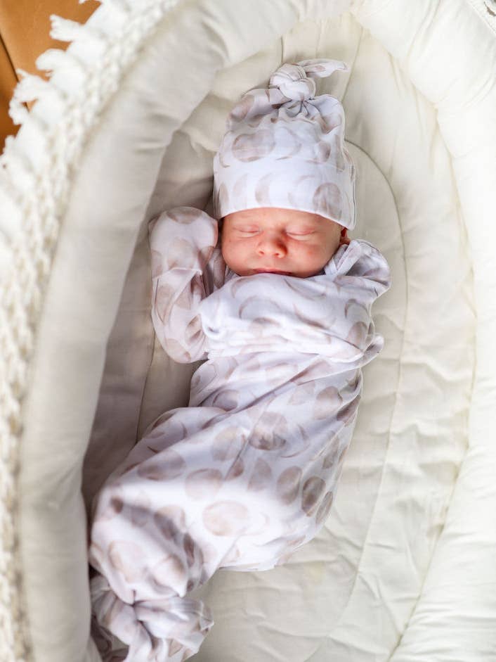 Gaia Baby Goods – wholesale Pyjamasset - Barn – Ekologisk bomull Baby/Småbarnspyjamas i Luna Moon Print