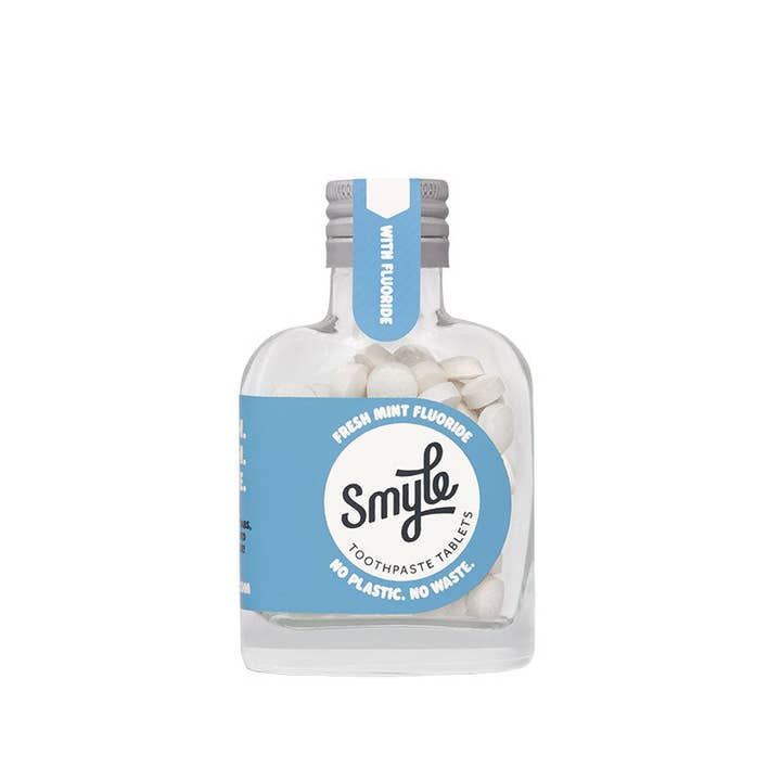My Beauty World – wholesale Toothpaste – SMYLE Fluoride Toothpaste Tablets, 63 Tabs, Bottle