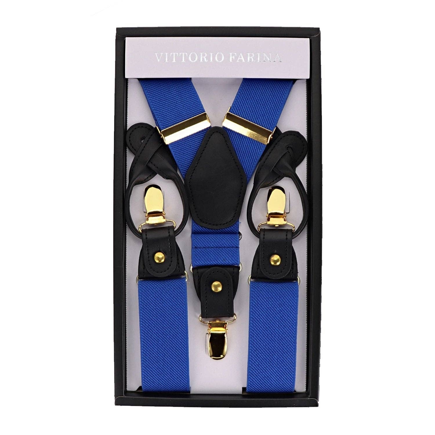 Dubal Brothers - Wholesale Suspenders - Men's - Vittorio Farina Men's Vibrant Colorful Convertible Suspender by Classy Cufflinks32