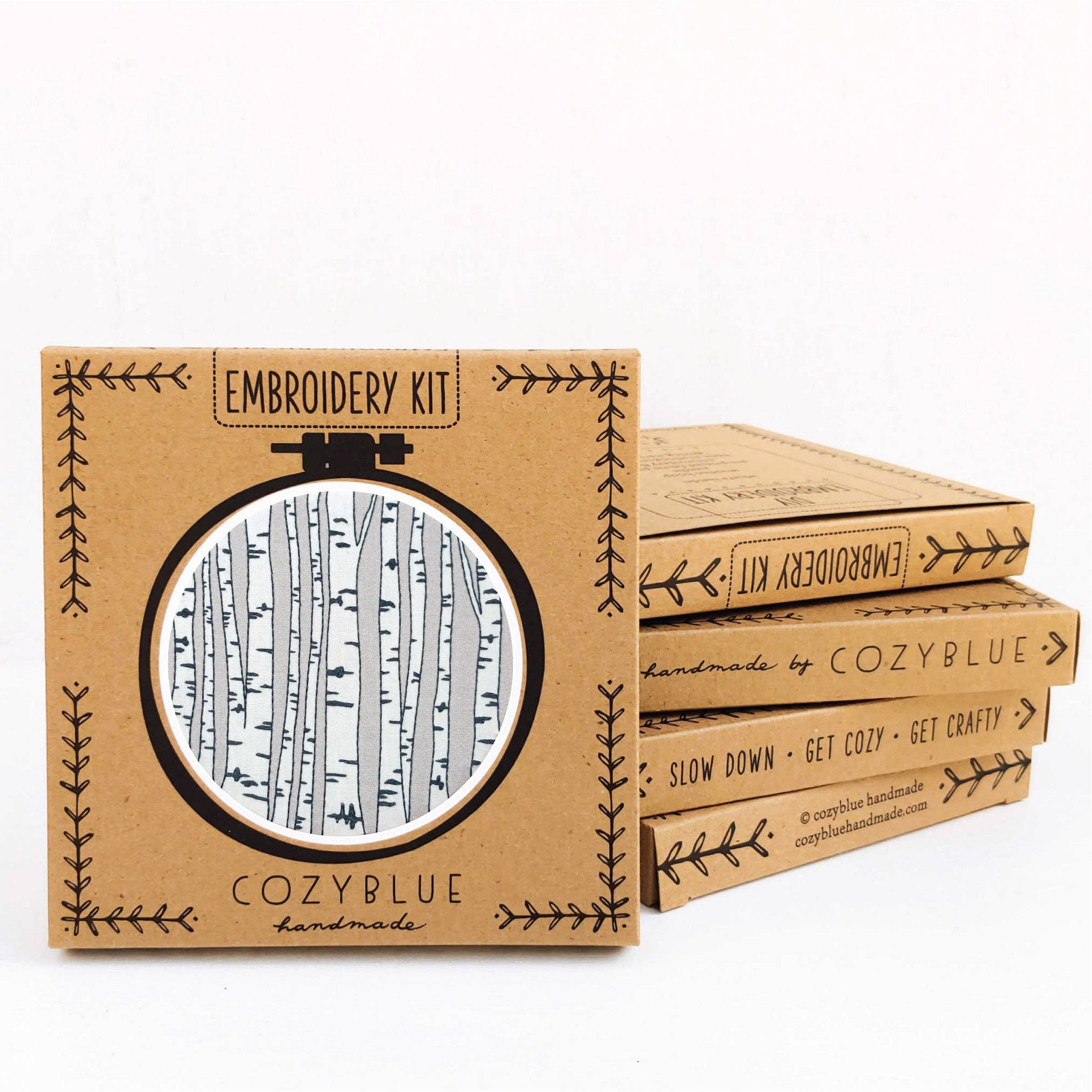 cozyblue handmade - Vendita all'ingrosso Attrezzatura per ricamo/punto croce - kit da ricamo in legno di betulla1