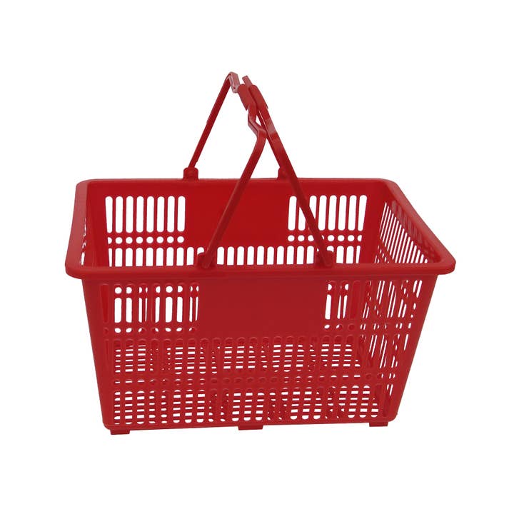 DisplayCanada - Wholesale Grocery/Shopping Bag - Durable Plastic Shopping Baskets for Retail & Grocery Use3