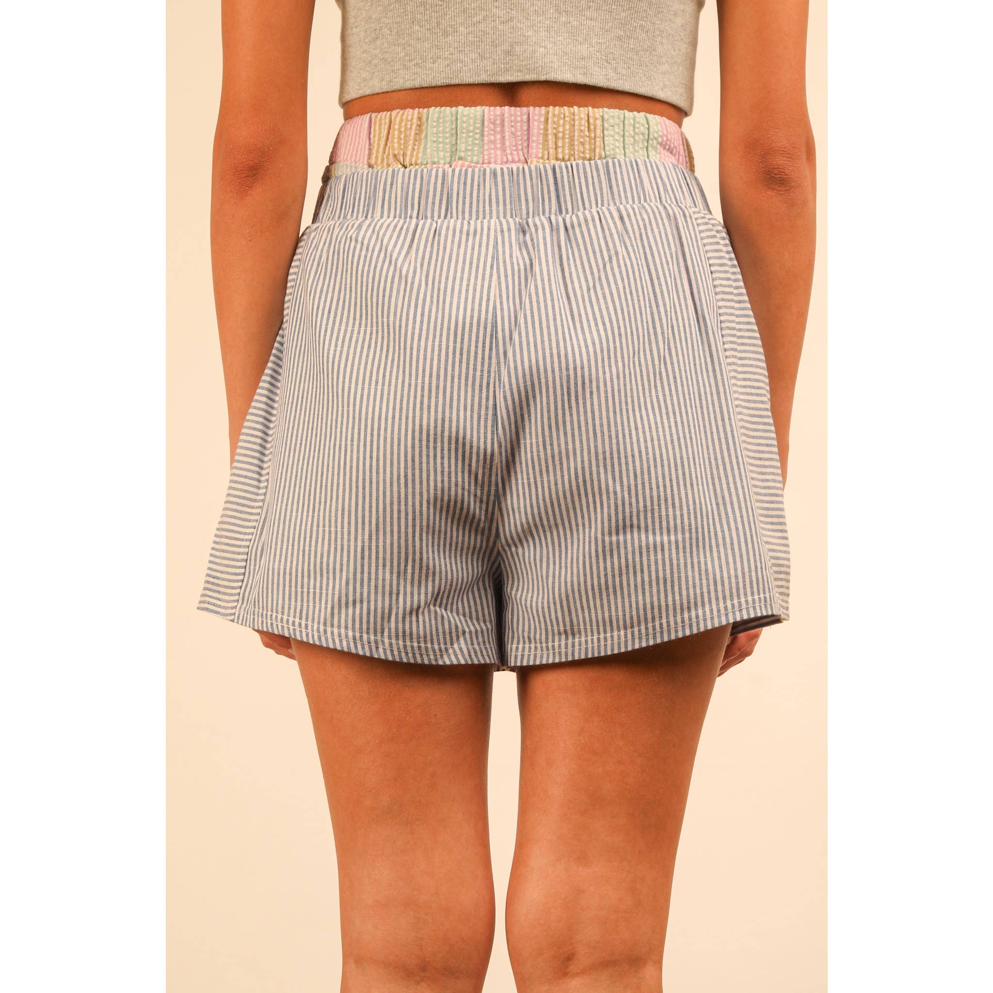 Apolline - Wholesale Shorts - Women's - Striped and Checker Boxer Shorts16