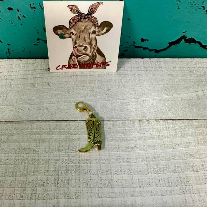 Crazy Heifers Wholesale - Wholesale Individual Charm/Pendant - Clip-on Charms Gold Tone V421