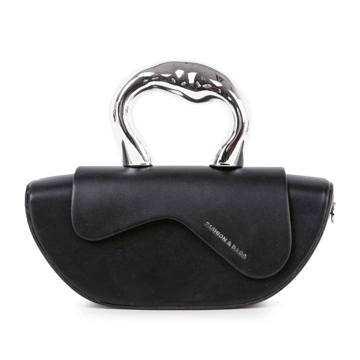 Black Modern Design Petite Hand Tote for wholesale on Faire