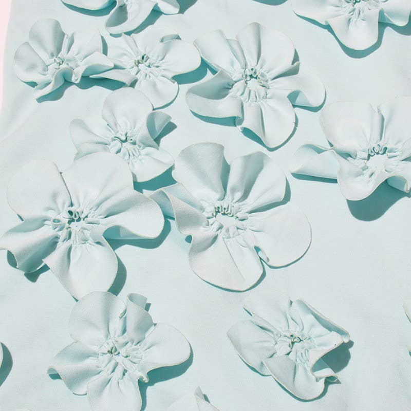 Sanyao Fashion – Engroshandel Kjole - Dame – SY165 Håndlavet 3D blomsterkjole - efterårs elegance15