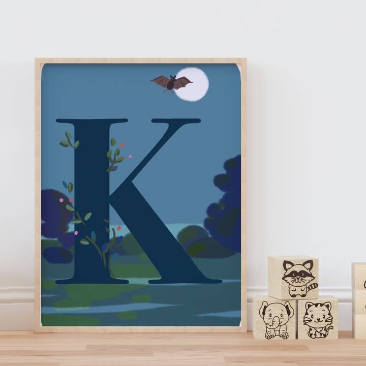 Alphabet book - K as in ... Kiodote for wholesale by Colette de B.