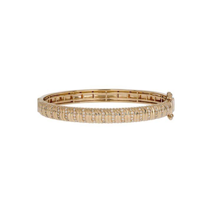 BNI68519. 14K massivt guld snoet fancy armbånd med diamanter for engroshandel hos Tresor Jewelry Inc.