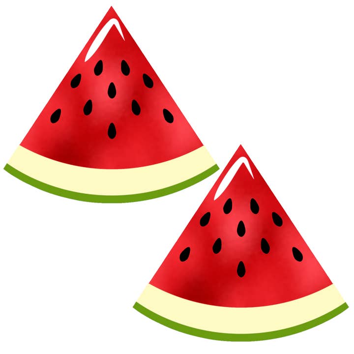 Cute Watermelon Nipple Cover Pasties for wholesale by Niptees