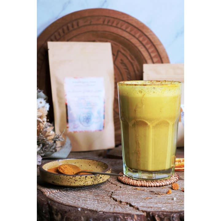 Ayamani Naturals – wholesale Hälsodryck i pulverform – Svamp Golden Latte | med Reishi & Chaga, Adaptogen gyllene mjölk Vegan