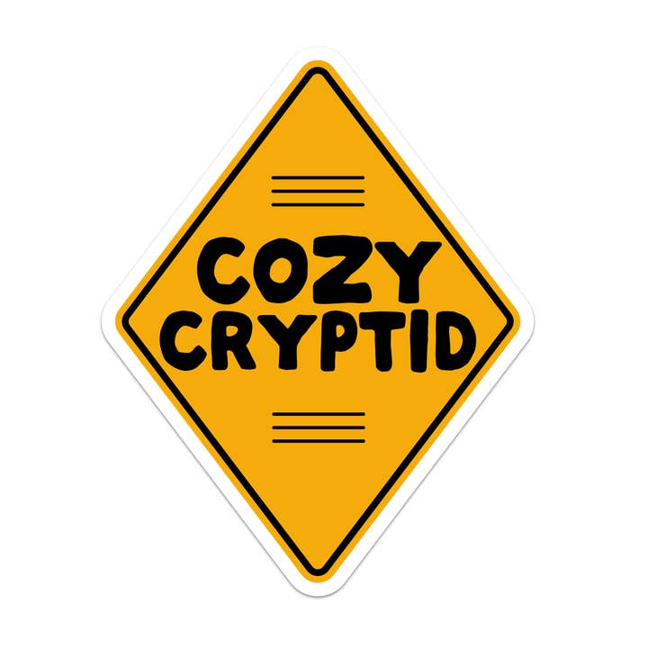 Mouthy Broad – Adesivo por atacado – Autocolante Vinil Críptido Aconchegante0