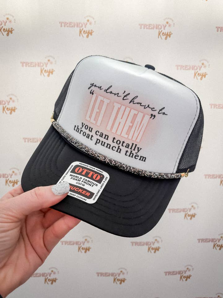Casquette Let Them Trucker pour la vente par TrendyKeys