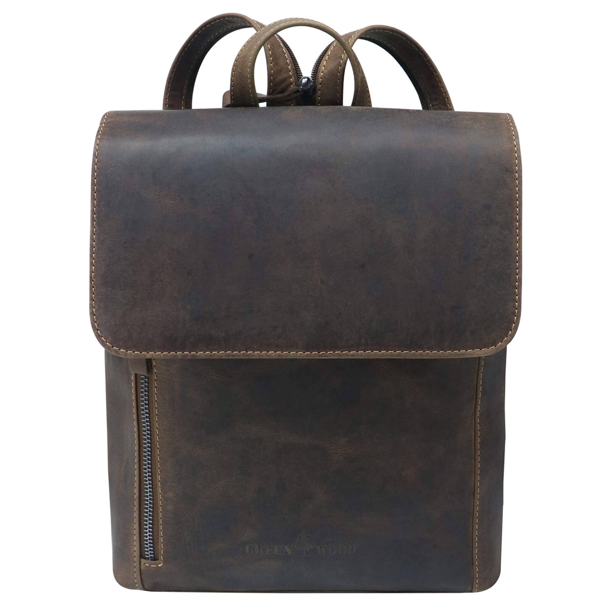 Greenwood – Großhandel Rucksack – Unisex – Kelly City Rucksack Damen Elegant Retro Lederrucksack Herren6